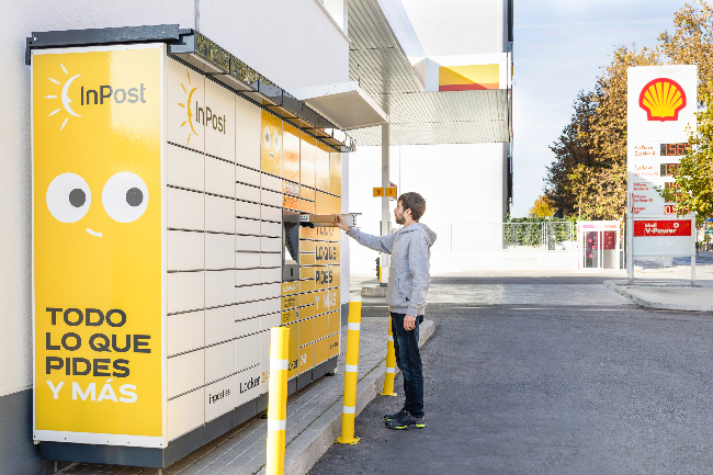 Foto InPost lleva sus Lockers a las estaciones de servicio Shell propiedad del Grupo DISA